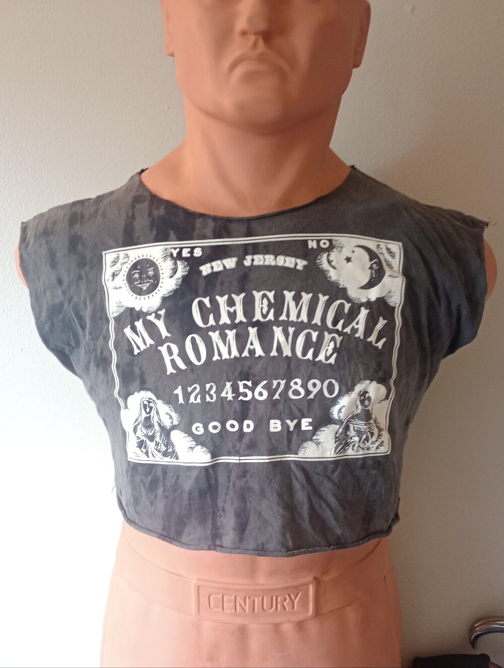 My Chemical Romance Muscle Crop Top